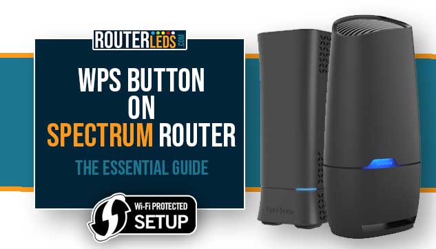 WPS button on Spectrum router