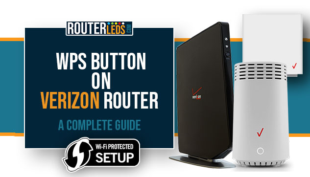 WPS button on Verizon router