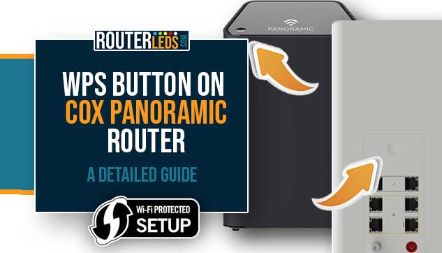 wps button on cox panoramic router