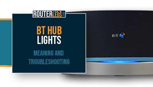 BT Hub lights