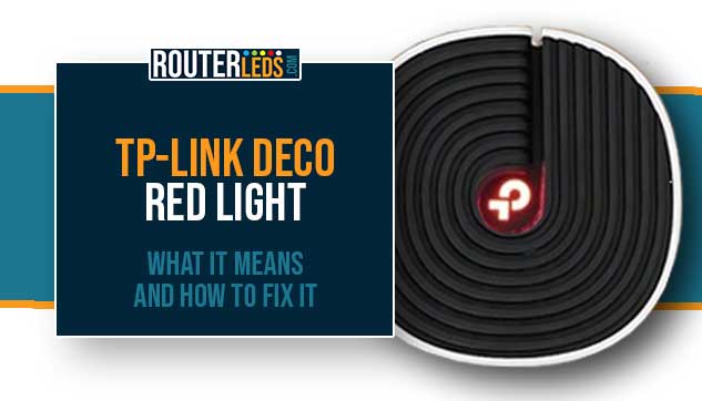 TP-Link Deco red light