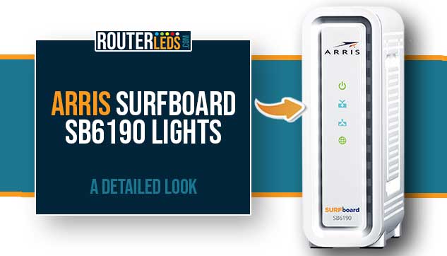 Arris Surfboard SB6190 Lights