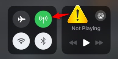 Disable the cellular connecion and connect to your AT&T WiFi