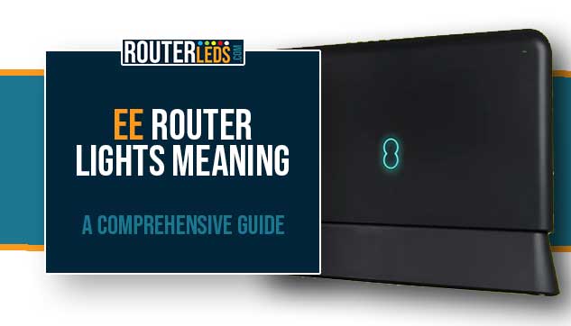 EE router lights meaning