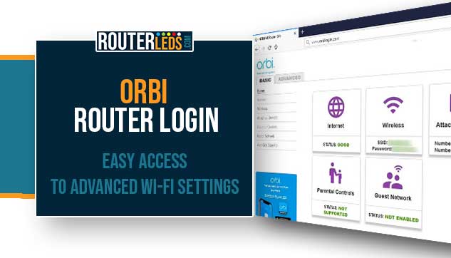 Orbi router login