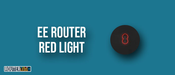ee router red light