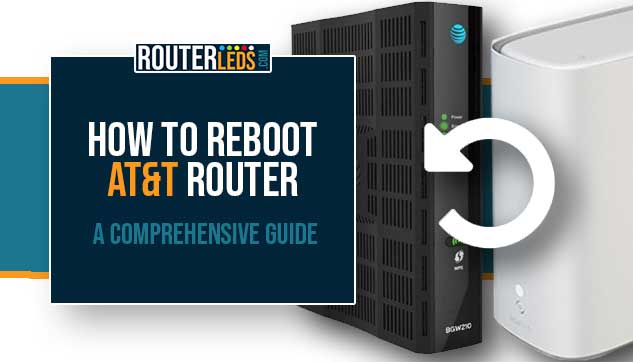 How to reboot AT&T router