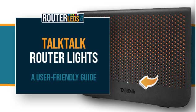 TalkTalk router lights meaning