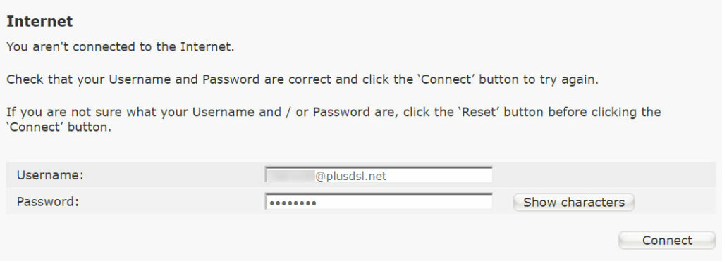 Update The Broadband Name And Password