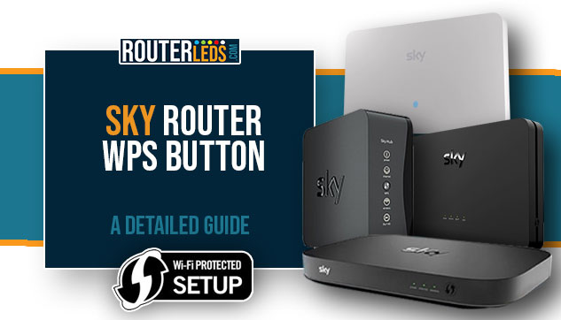 Sky router WPS button